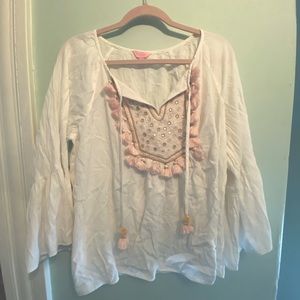 Lilly Pulitzer bell sleeve top